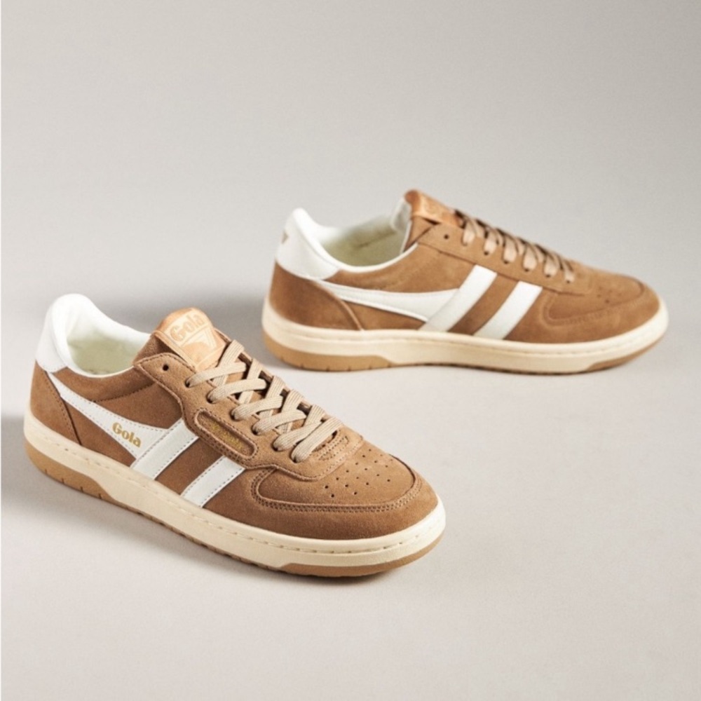 Gola Hawk sneakers size 10 Tan suede from Anthropologie